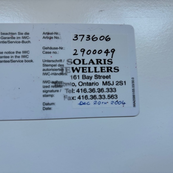 IWC DaVinci Moonphase Quartz Ladies watch - Picture 11 of 15